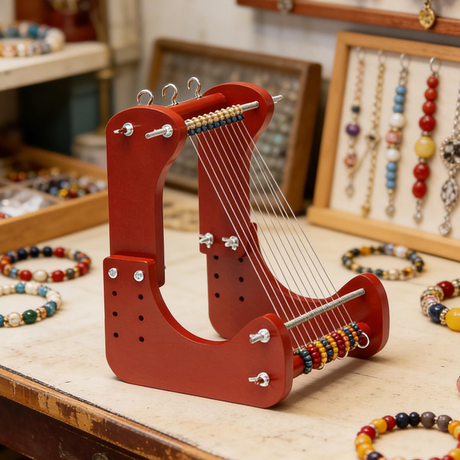 Adjustable Bead Loom DIY Acces - đánh giá và giá Loom Weaving Frame