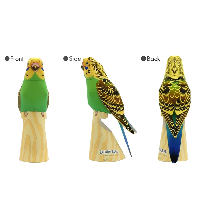 Budgerigar Parrot Bird Handmad - đánh giá và giá Art Craft Center