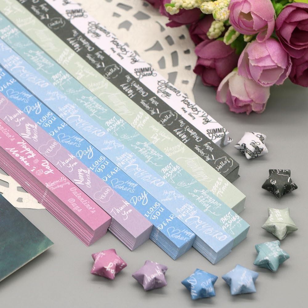 540 Sheets DIY Colorful Star O - đánh giá và giá Art Craft Show