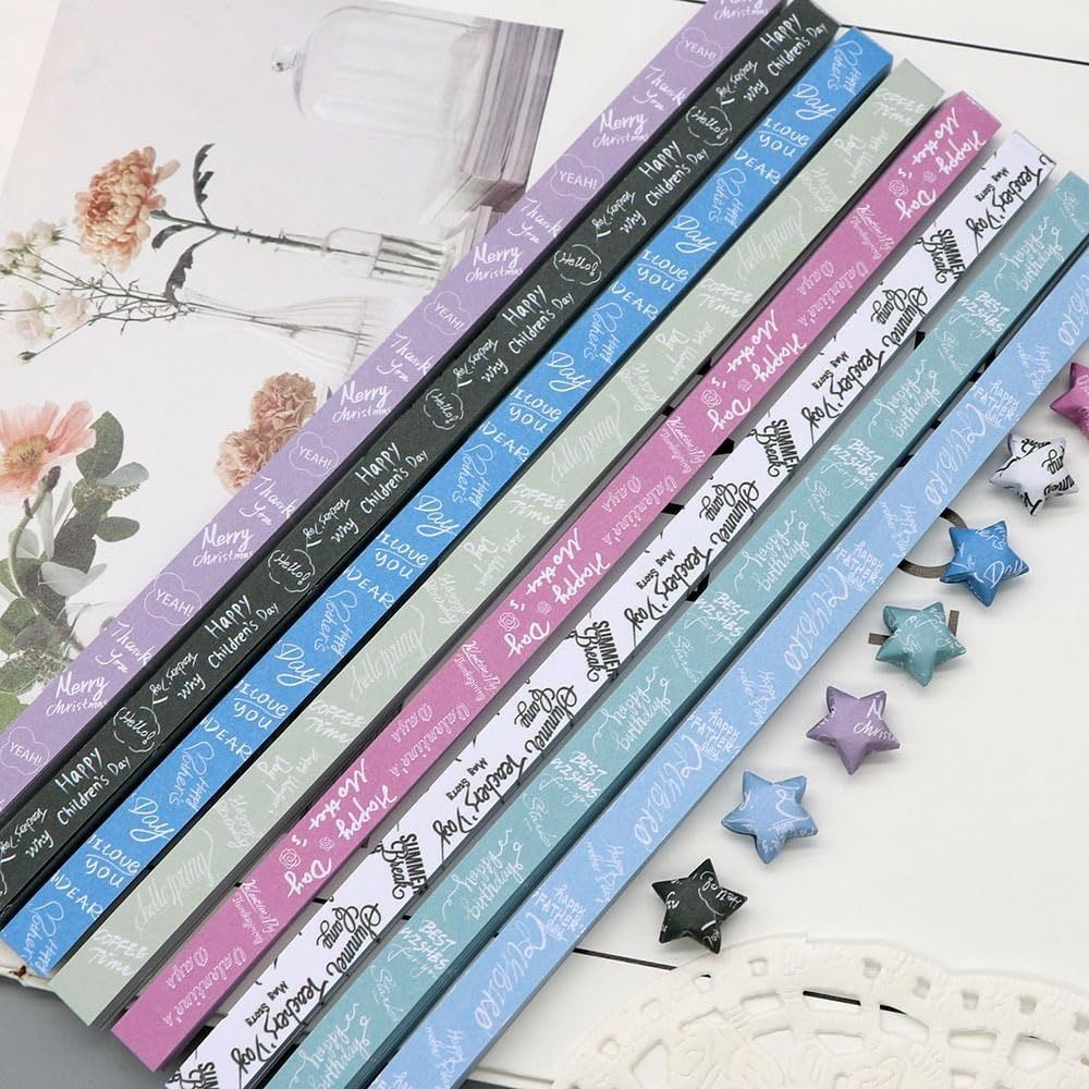 540 Sheets DIY Colorful Star O - đánh giá và giá Art Craft Show