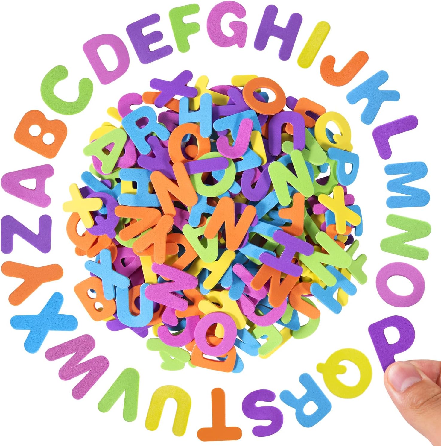 156-468pcs Foam Letter Sticker - đánh giá và giá Art Craft 3 Year Old