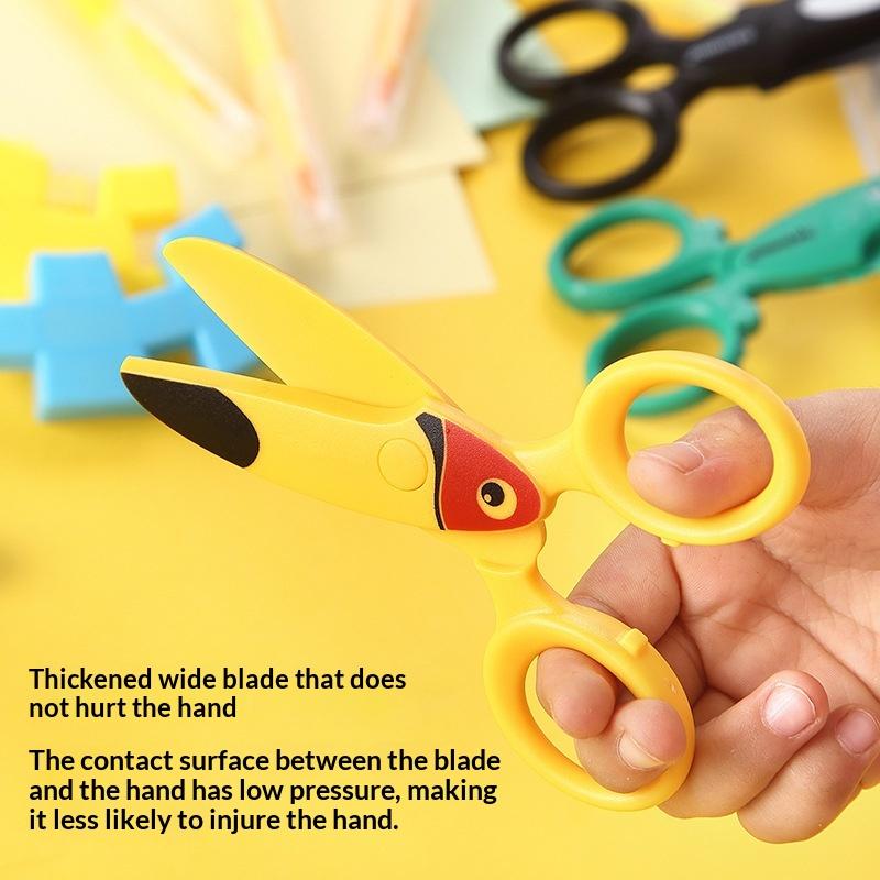 3Pcs Kids Plastic Scissors Cut - đánh giá và giá Art Craft For Preschoolers