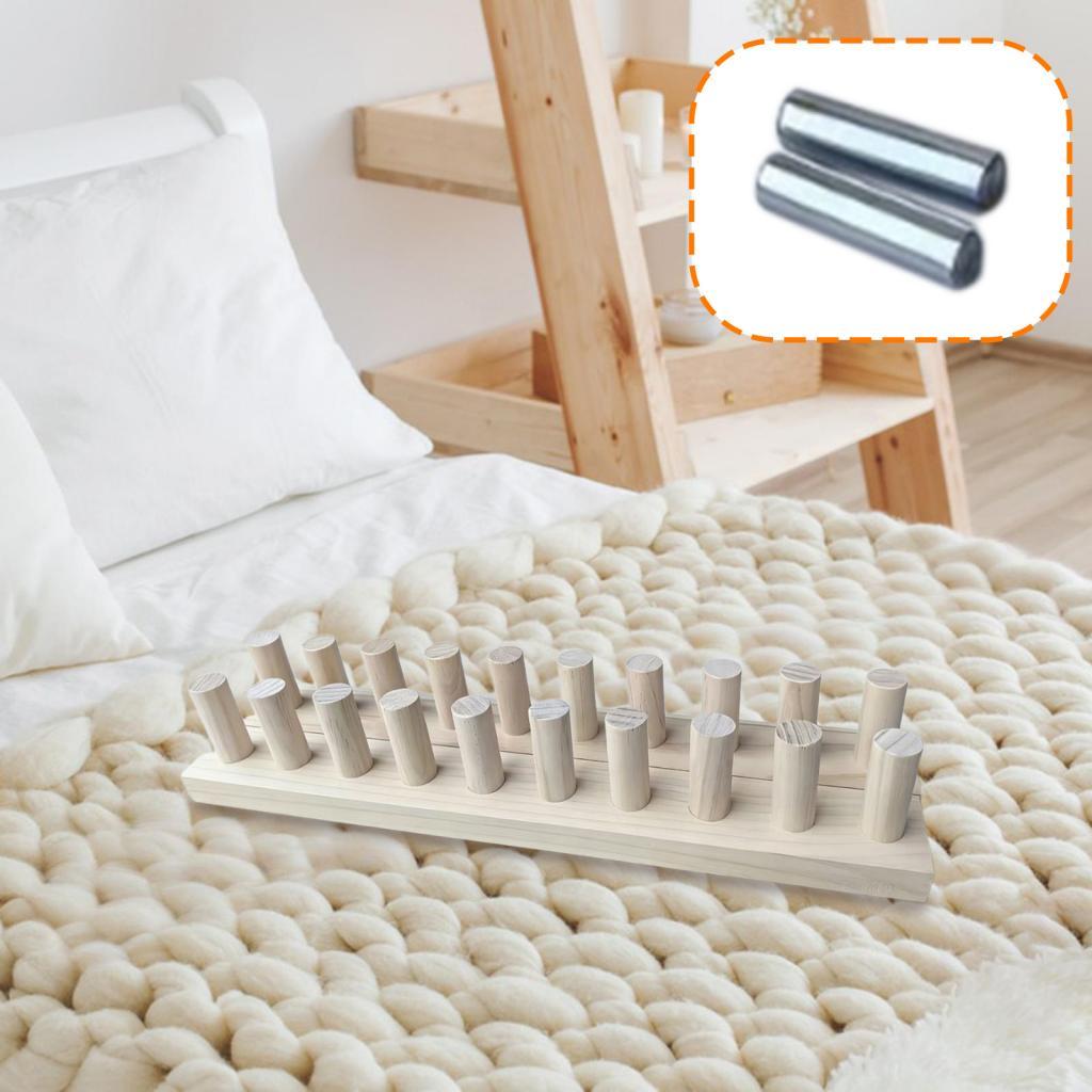 Wooden Knitting Loom Chunky Kn - đánh giá và giá Loom Weaving Frame