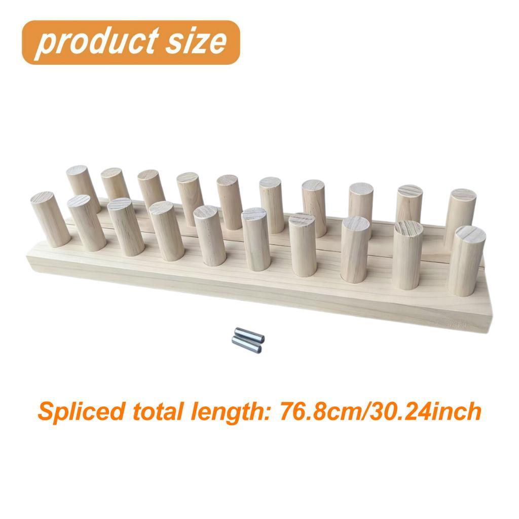 Wooden Knitting Loom Chunky Kn - đánh giá và giá Loom Weaving Frame