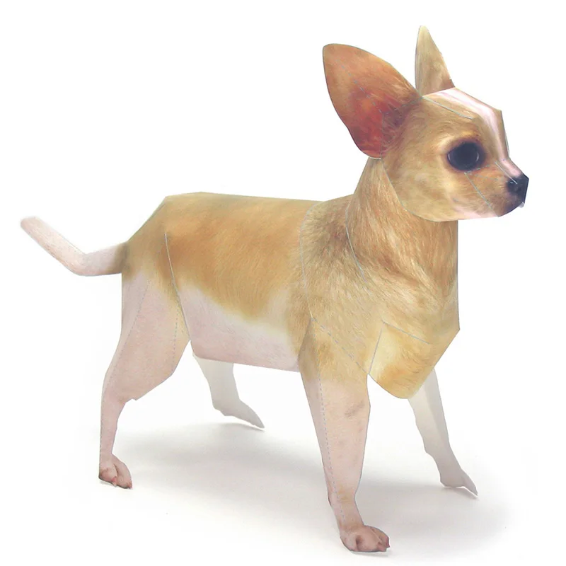 Chihuahua Dog Origami Art Pet  - đánh giá và giá Art Craft Center
