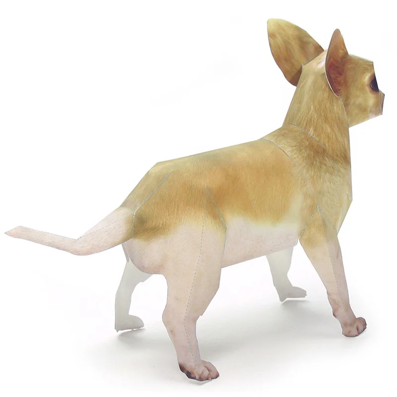 Chihuahua Dog Origami Art Pet  - đánh giá và giá Art Craft Center