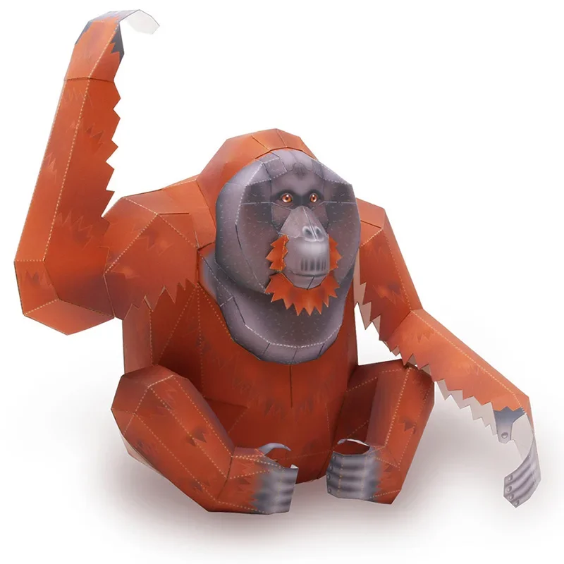 Orangutan Gorilla Origami Art  - đánh giá và giá Art Craft Center