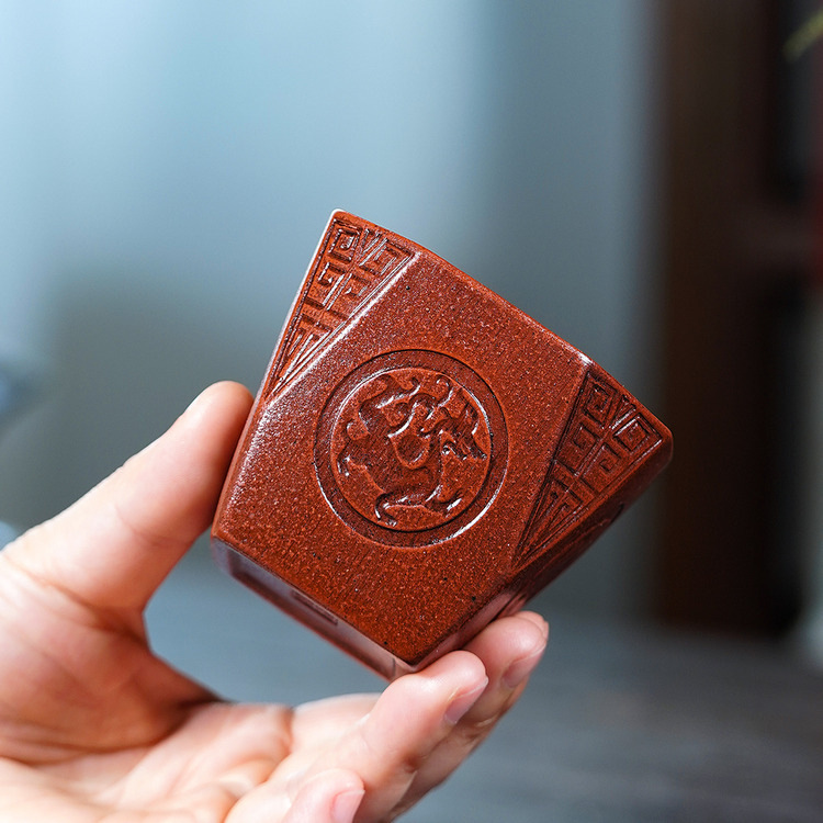 Yixing Zisha Handmade Peach Po - đánh giá và giá Art Craft Cup