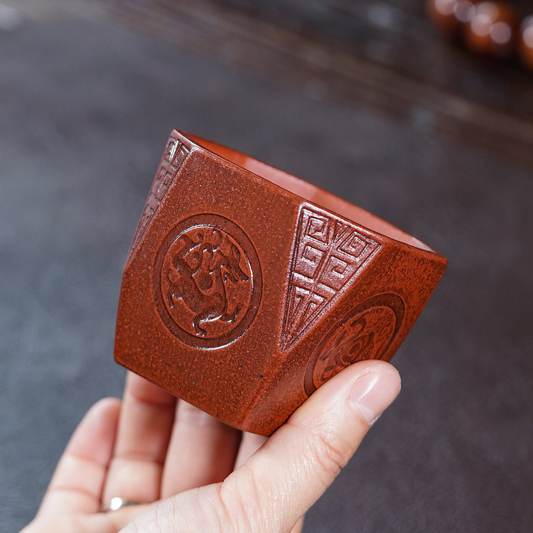 Yixing Zisha Handmade Peach Po - đánh giá và giá Art Craft Cup