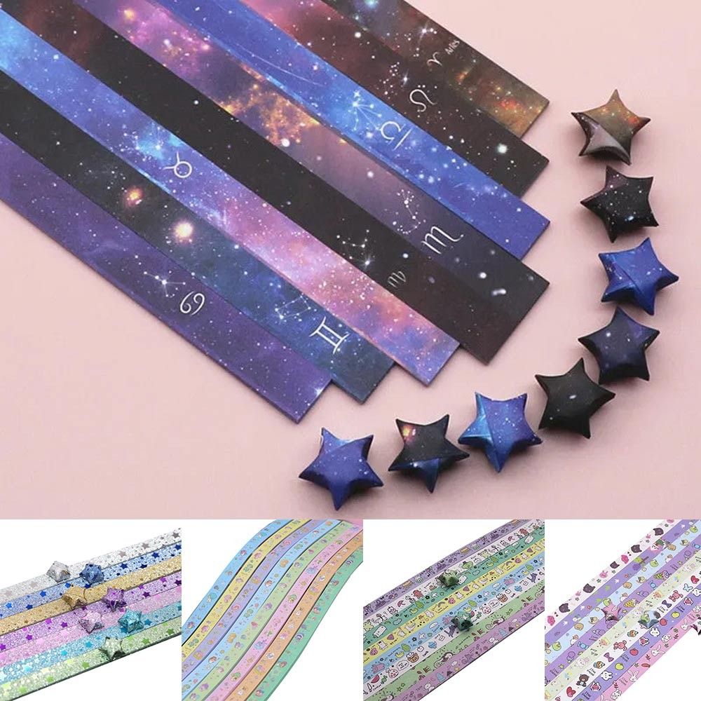 DIY Colorful Star Origami Pape - đánh giá và giá Art Craft Show