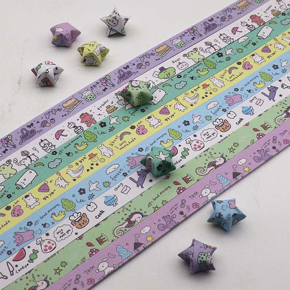 DIY Colorful Star Origami Pape - đánh giá và giá Art Craft Show