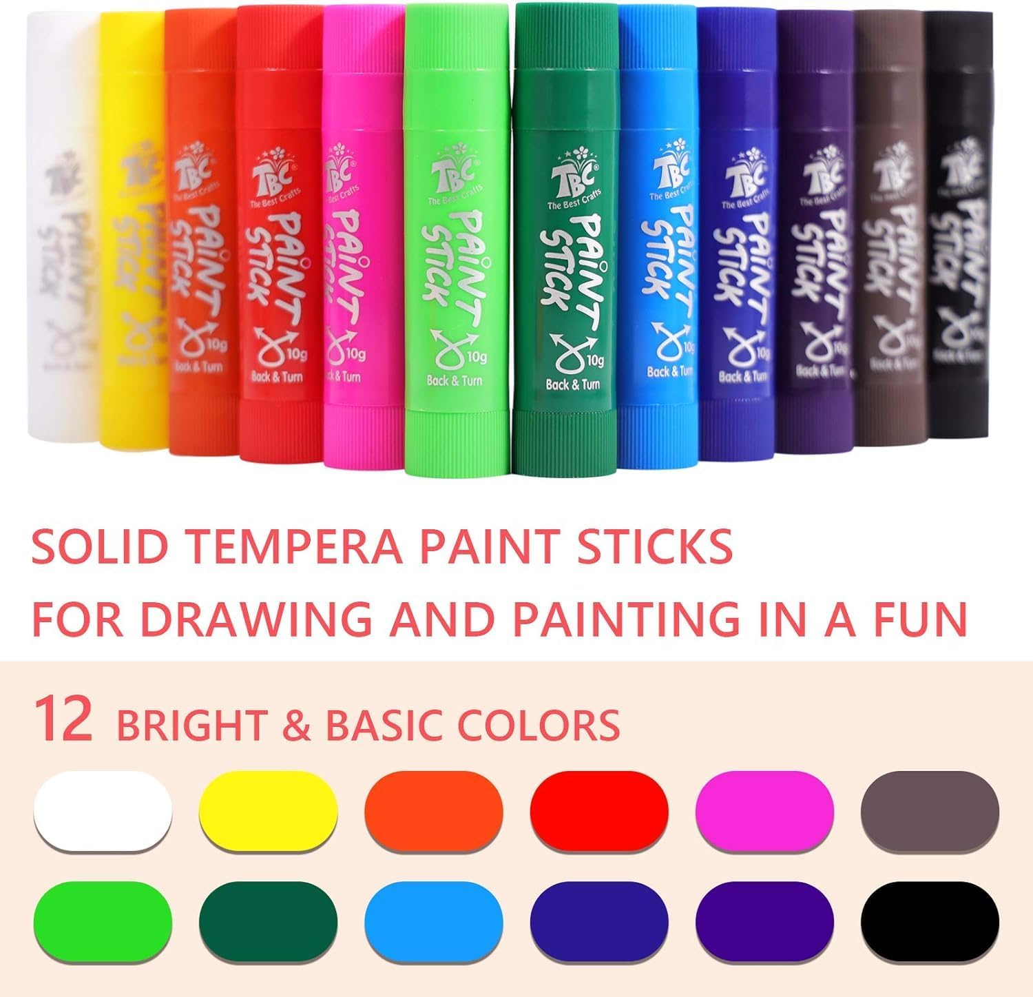 TBC The Best Crafts Paint Stic - đánh giá và giá Art Craft For Toddlers