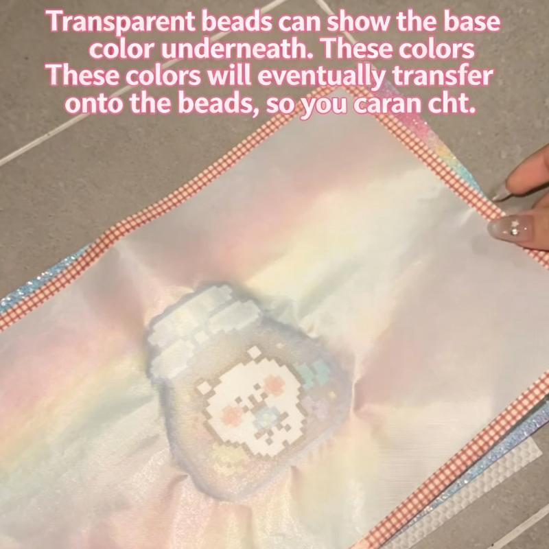 Gradient Glitter Fuse Bead Iro - đánh giá và giá Art Craft In Paper