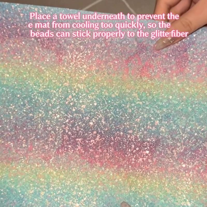 Gradient Glitter Fuse Bead Iro - đánh giá và giá Art Craft In Paper