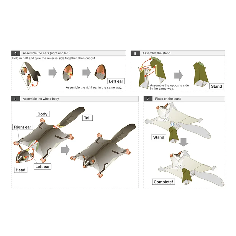Sugar Glider Flying Mouse Hand - đánh giá và giá Art Craft Center