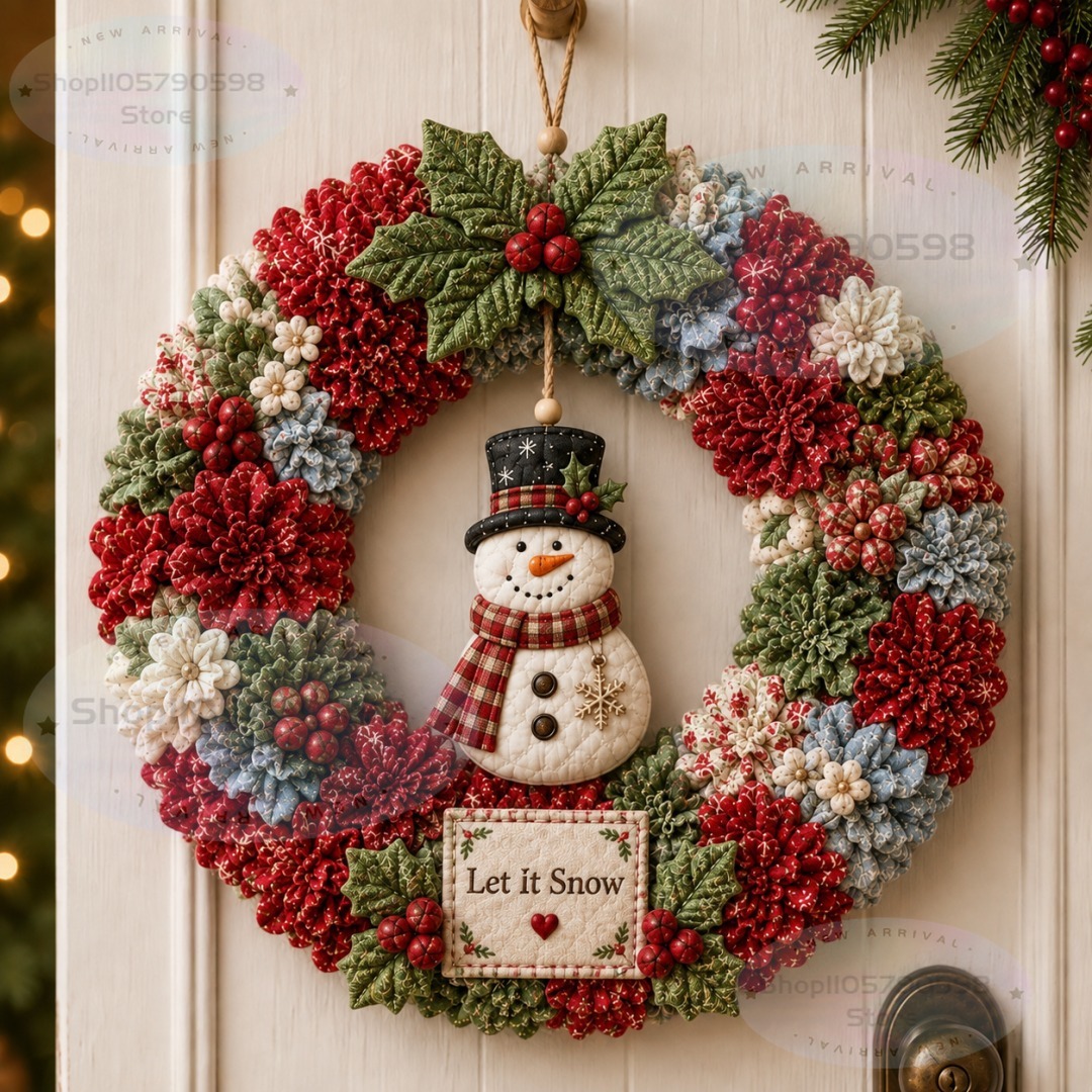 3D Fabric Poke Wreath DIY Kit, - đánh giá và giá Art Craft Material