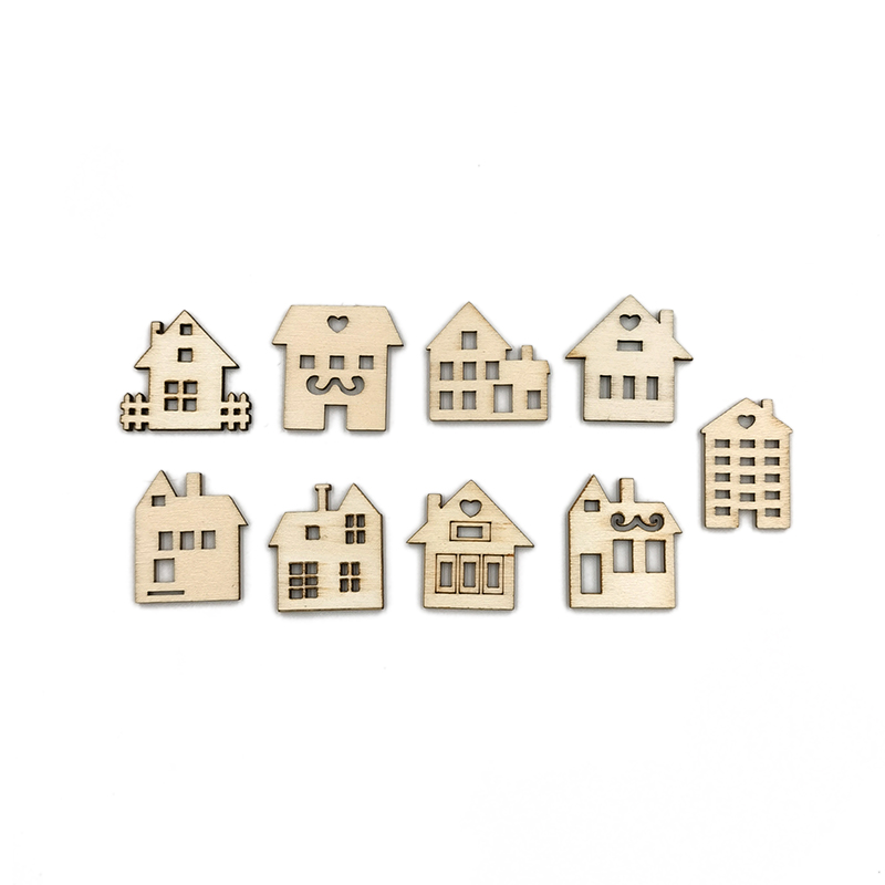 50pcs Unpainted Wood Slices fo - đánh giá và giá Art Craft For Preschoolers