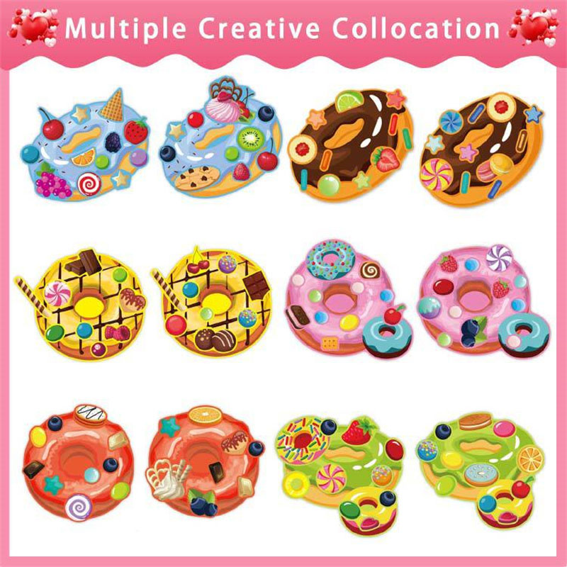 Make a Face Donut Stickers for - đánh giá và giá Art Craft For Toddlers