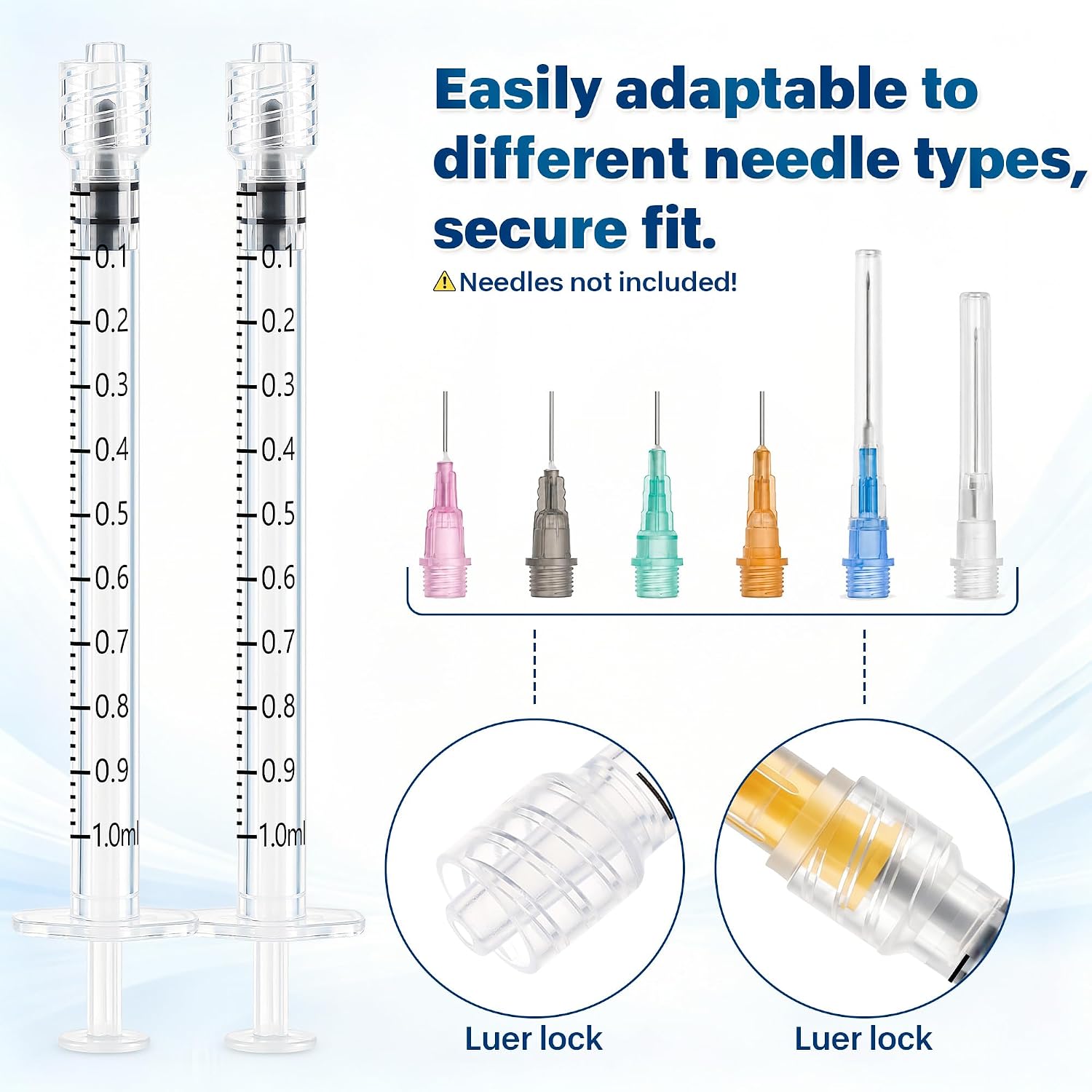 1ml Needle-Free Luer Syringe I - đánh giá và giá Art Craft Store