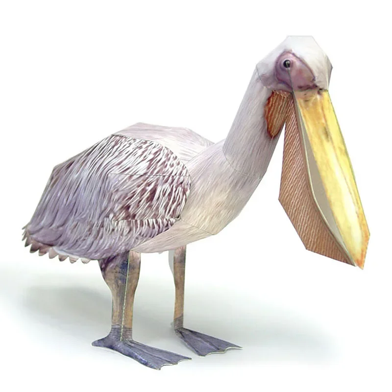 Great White Pelican Bird Paper - đánh giá và giá Art Craft Center